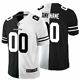 Nike Saints Customized Black And White Split Vapor Untouchable Limited Jersey,baseball caps,new era cap wholesale,wholesale hats